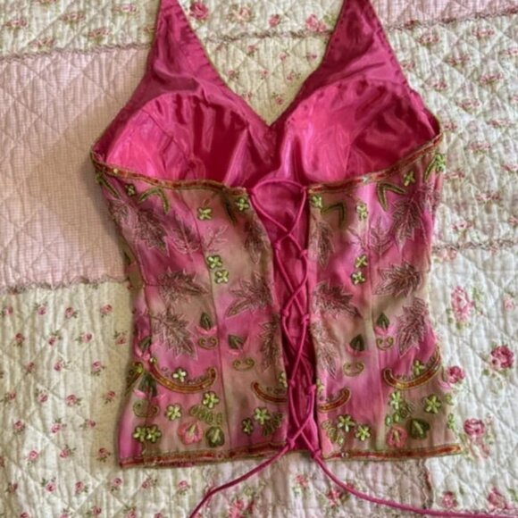 Vintage beaded top - Picture 2 of 2